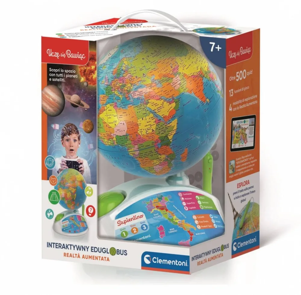 Jucarie Educativa Clementoni Interactive EDUGlobus