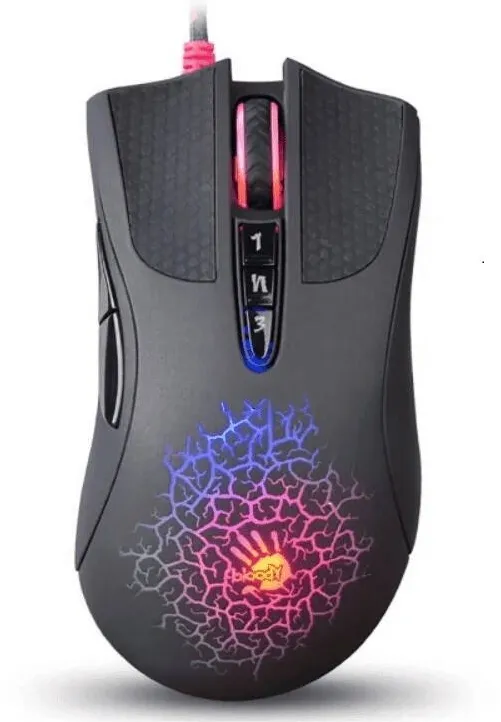 Mouse A4-TECH Bloody Blazing A90 A4TMYS47224 USB Type-A Optical 6200 DPI Activated CORE3, CORE4