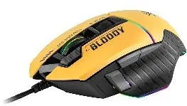 Mouse A4-TECH BLOODY W95Max USB Sports Lime