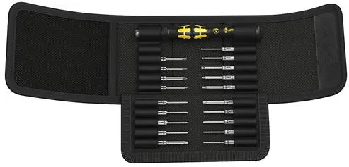 WERA WER073671 Kraftform Compact Micro ESD Screwdriver set of 20