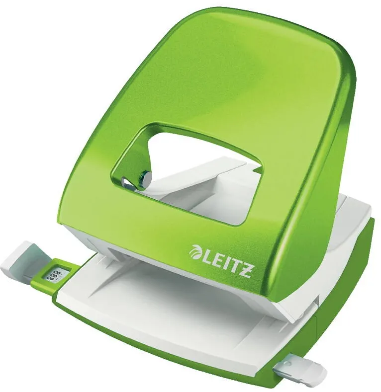 Leitz Perforator metalic LEITZ WOW 5008 NeXXt Series, 30 coli, verde