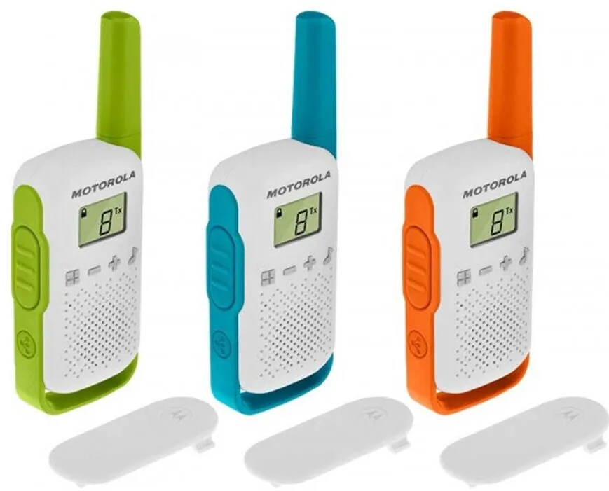 MOTOROLA Statie radio PMR portabila Motorola TALKABOUT T42 Triple Pack, set cu 3 buc