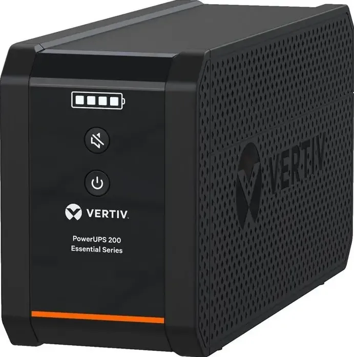 UPS VERTIV Vertiv PowerUPS 200 Essential, 1000VA/525W, 230V, Line Interactive, 4 Schuko