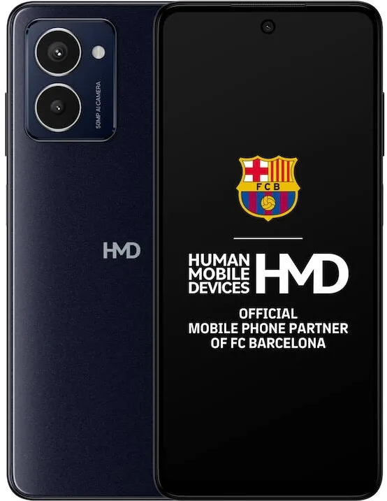 Smartphone HMD HMD PULSE PRO, camera selfie 50MP, Dual SIM 128/6GB 5000 mAh Black Ocean