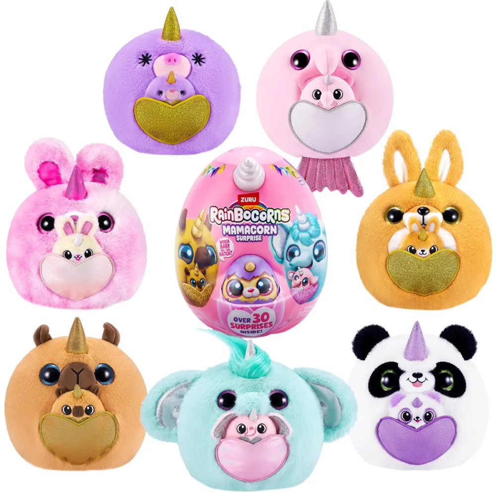 ZURU ZURU ZURU Rainbocorns - Mamacorn Surprise, toy figure assorted item, one figure
