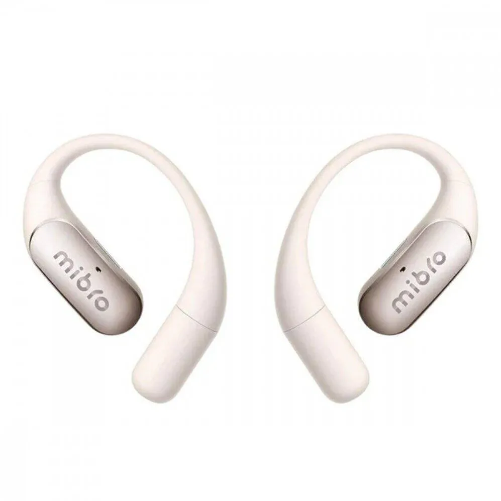 Casti Bluetooth Mibro Casti Mibro OpenEar Pro, Bluetooth 5.4, rezistente la apa IPX4, alb