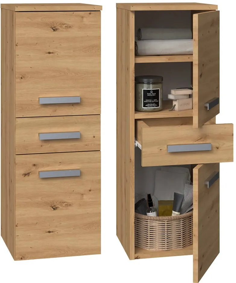 TOP E SHOP Topeshop NEL V DDS ARTISAN bathroom storage cabinet Oak