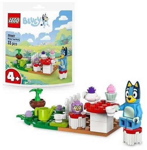 LEGO Set LEGO Bluey 30687, Ceaiul de dupa-amiaza al lui Bluey, multicolor