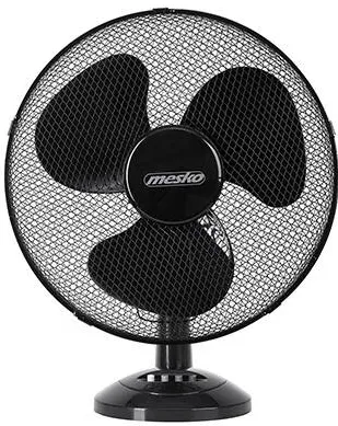 MESKO MS 7308 Desk fan, Diameter 23cm, 2 speed settings, Up-down adjustment, Stable base, Power 30W