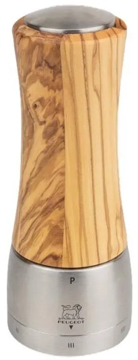 Peugeot Rasnita, Peugeot, Lemn, 16 cm, Maro/Argintiu