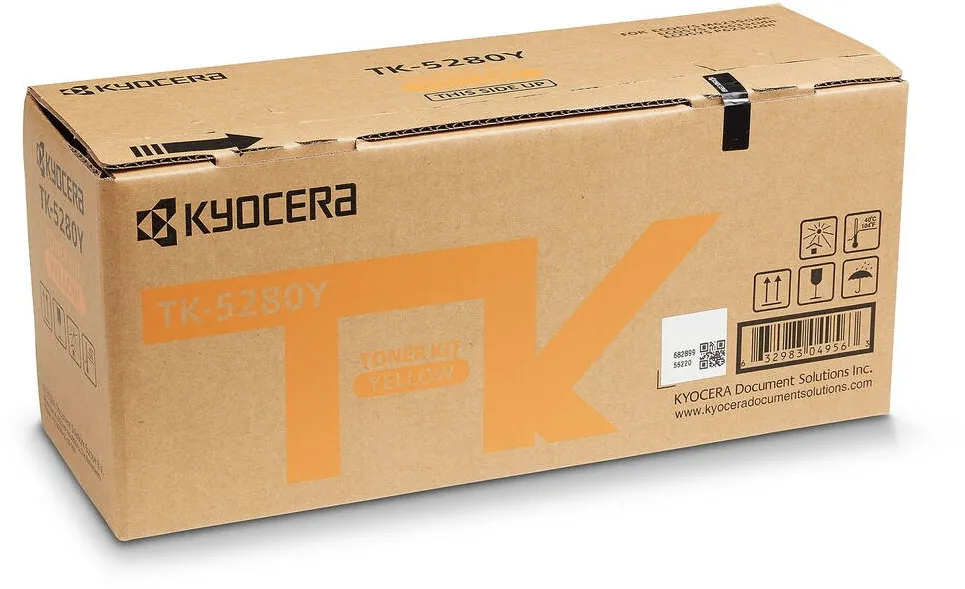 Toner imprimanta KYOCERA TK-5280Y TK5280Y Toner-Kit TonerKit Yellow Gelb (1T02TWANL0)