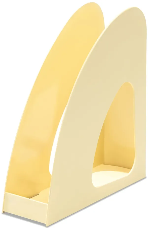 HAN Suport vertical plastic pentru cataloage HAN Re-Loop, PP reciclat - galben pastel
