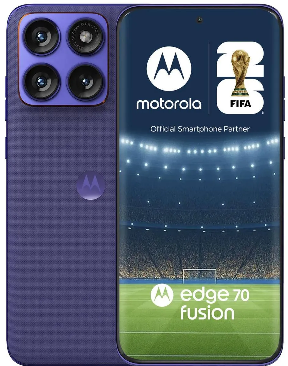 Smartphone MOTOROLA edge 70 fusion 256/8GB 5G PANTONE Orient Blue (violet blue)