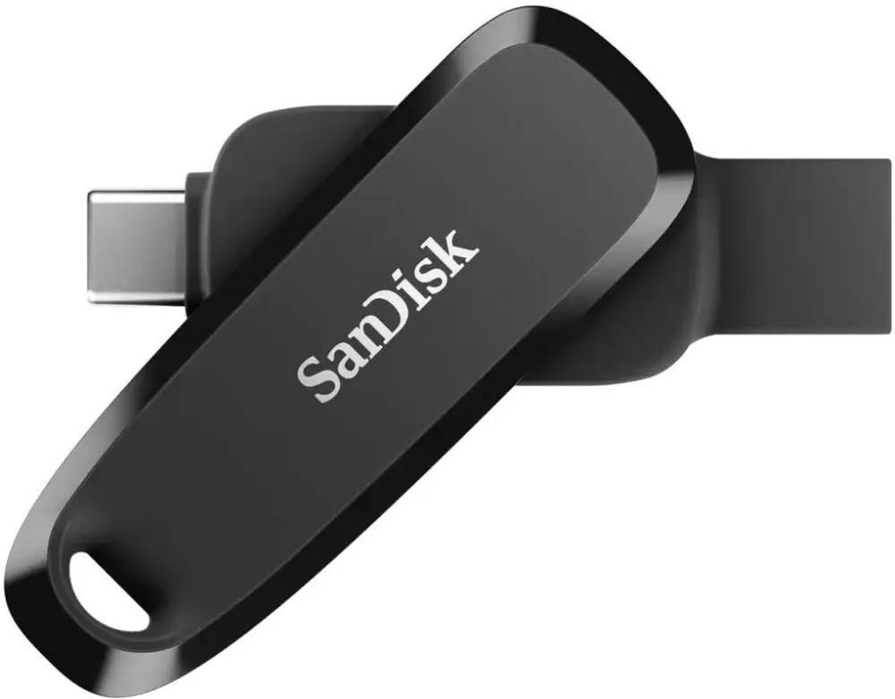 Memorie USB SanDisk Stick de Phone Drive pentru Android, USB 3.2, 64 GB, negru, pentru smartphone-uri Android