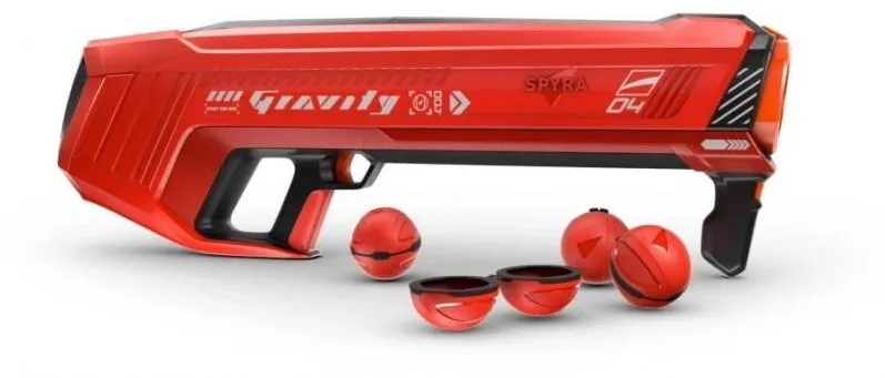 Spyra Lansator grenade cu apa Spyra Gravity, rosu