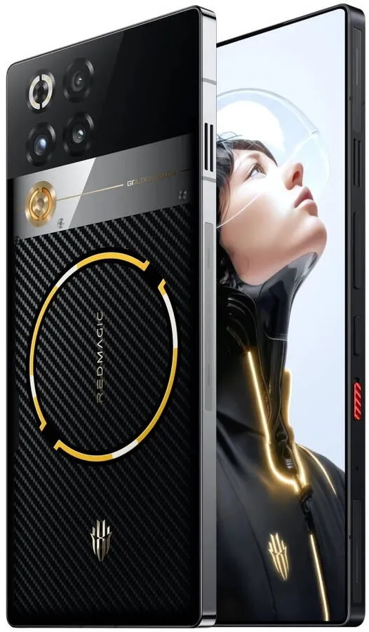 Smartphone Nubia rosuMagic 11 Pro 1TB, 24GB RAM, 5G, Dual Sim, Golden Saga Limited Edition Bundle