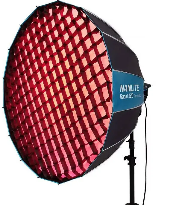 Nanlite Softbox parabolic Nanlite Rapid 120, dimensiuni 120cm, accesorii foto
