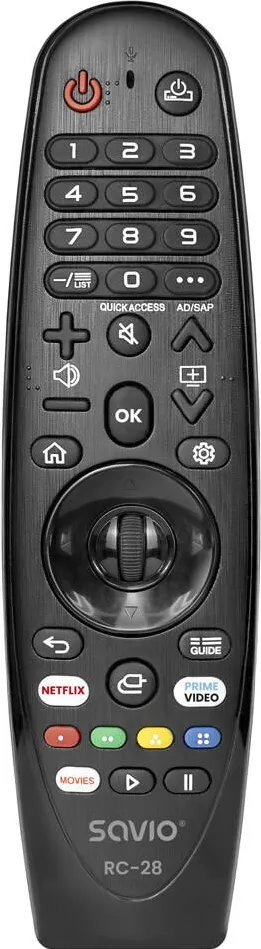 Telecomanda universala SAVIO RC-28 pentru televizoare LG Smart TV