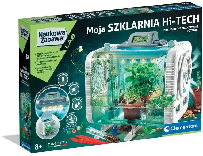 Jucarie Educationala Clementoni Scientific Fun - High-Tech Greenhouse