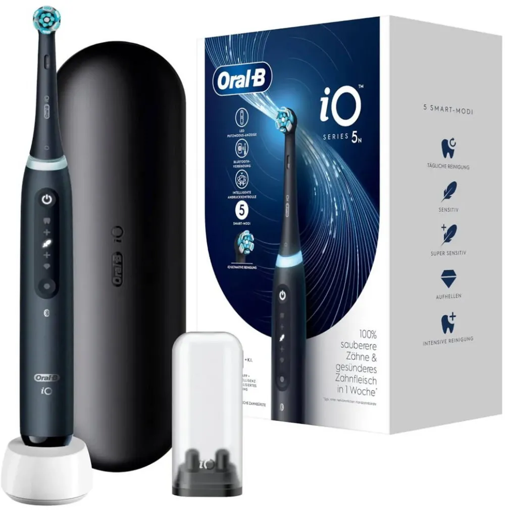 BRAUN Periuta de dinti Oral-B iO Series 5 pentru adulti, negru