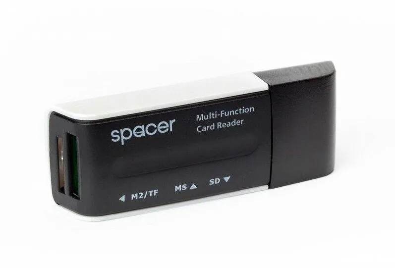 Card Reader Spacer SPCR-658, 4-in-1 USB 2.0