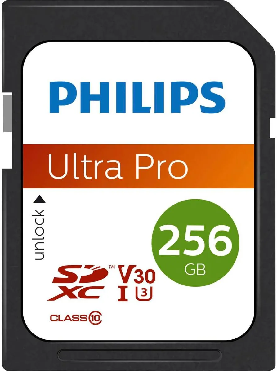 Card de Memorie Philips SDXC 256GB Class 10 UHS-I U3 V30 A1