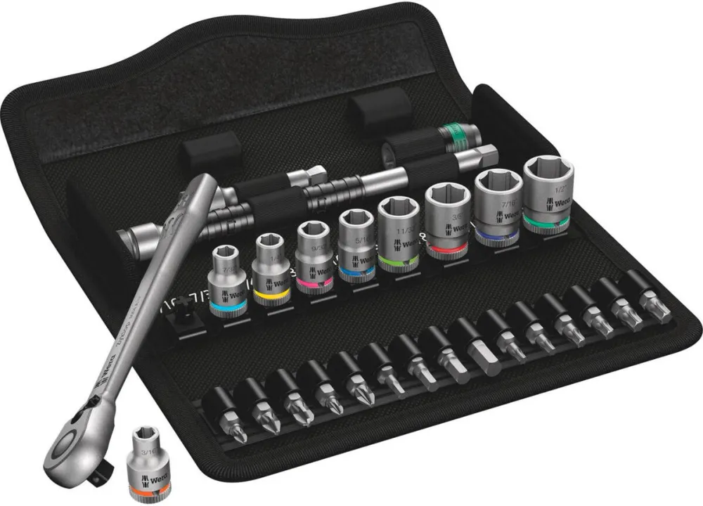 WERA Maneta comutator cu clichet imperial 8100 SA 11 Zyklop 1/4"