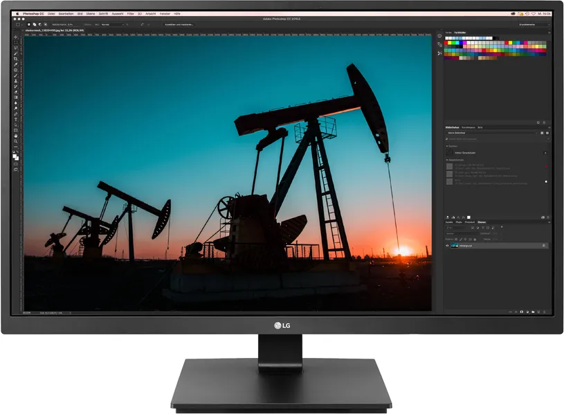 Monitor LG 27" 27BN55UP-B UHD DP HDMI black IPS 16:9