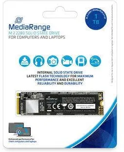 SSD MediaRange Intern.M.2 2280 NVMe PCIe  TLC Nand 256 GB