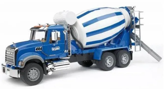 Masinuta BRUDER MACK Mixer truck