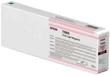 Cartus Imprimanta Epson UltraChrome HDX/HD Vivid Light Magenta 700ml T55K6N