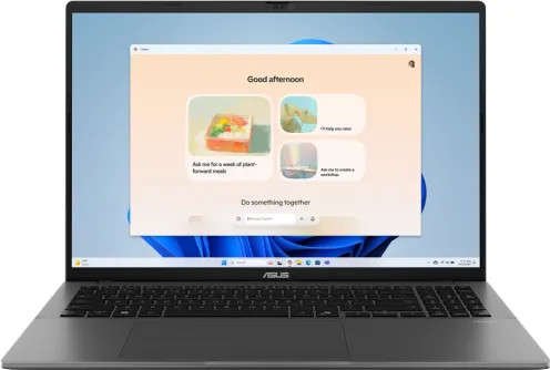Laptop Asus VivoBook S16 M3607HA (Procesor AMD Ryzen 5 220 (16M Cache, up to 4.90 GHz) 16" WUXGA 144Hz, 16GB, 1TB SSD, AMD Radeon 740M Graphics, Gri)
