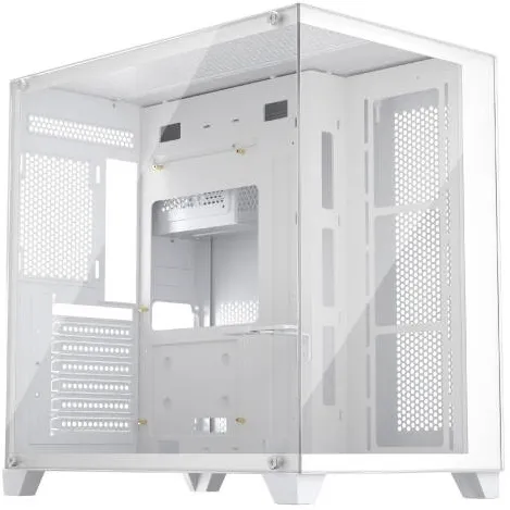 Carcasa PC 1st PLAYER Gaming MV8 TP WHITE