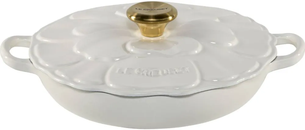 Le Creuset Oala de gatit din fonta Gourmet Professional, 26 cm, Alb