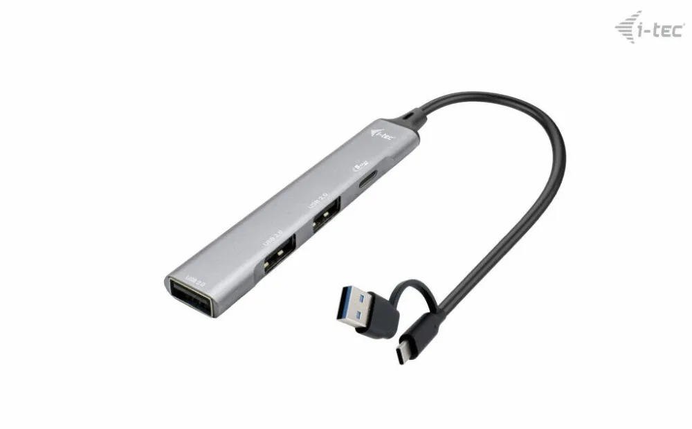 I-TEC I-TEC i-tec USB-C/A HUB 1x US B3.0 + 3x USB2.0