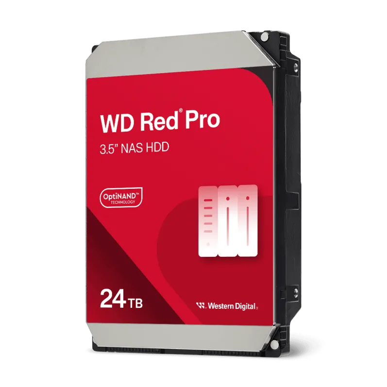 Hard Disk WD Pro 24TB CMR, 3.5'', 512MB, 7200 RPM, SATA, TBW: 550