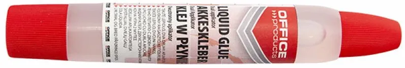 Office Products Lipici lichid 43ml, aplicator cu buretel, Office Products - 2 capete de aplicare