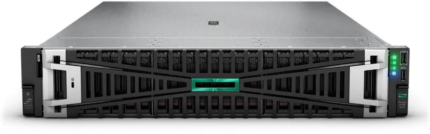 Sistem server HP Server HPE ProLiant DL380 Gen11, Rack 2U, Intel Silver 4516Y 24 C / 48 T, 2.2 GHz - 3.7 GHz, 45 MB cache, 185 W, 64 GB DDR5 ECC, 2 x 480 GB SSD, 2 x 1000 W, Fara sistem de operare
