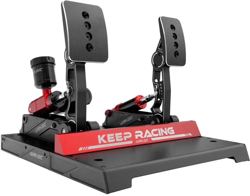 Simagic Set de 2 pedale Simagic P1000-FRS - negru