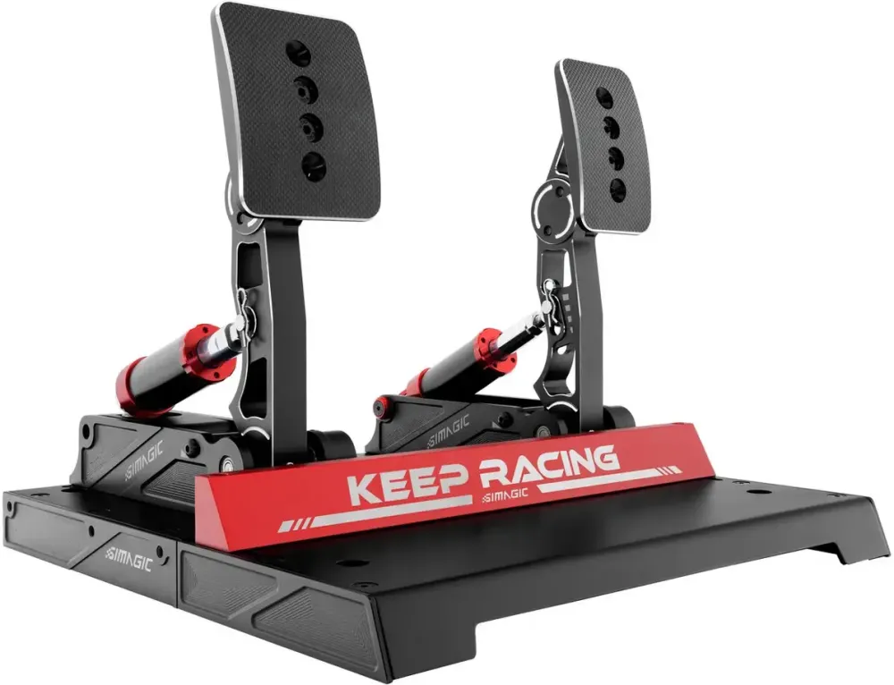 Simagic Set de 2 pedale Simagic P1000-F - Negru