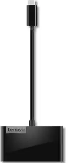 Docking Station Lenovo Hub USB-C cu 4 porturi, Lenovo, negru