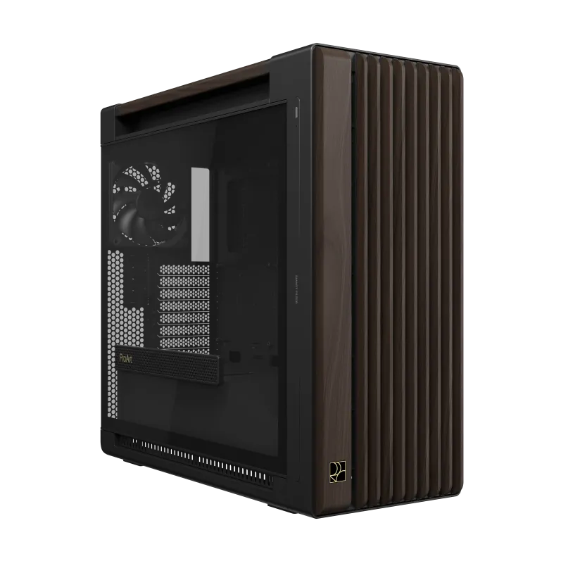 Carcasa PC Asus PROART PA602 WALNUT WOOD TG