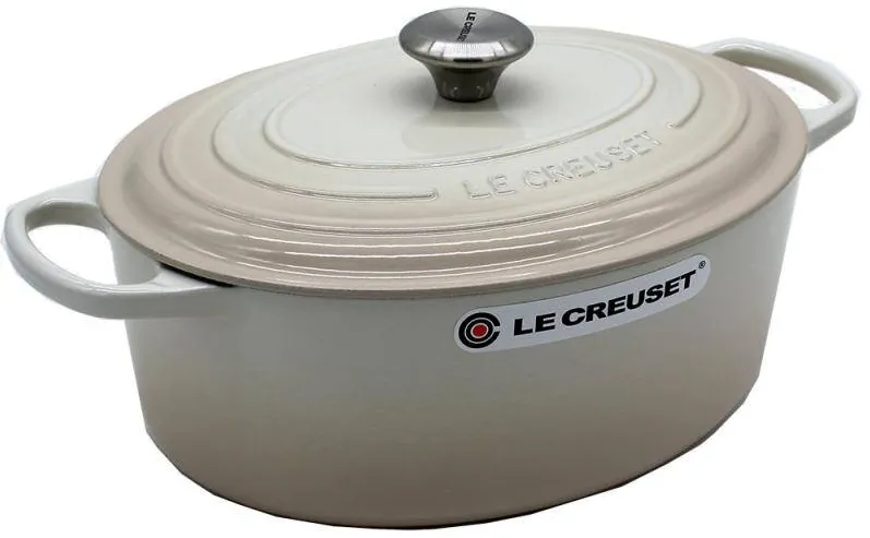 Le Creuset Oala Signature Roaster 21178317164430, oval, 31 cm, meringue