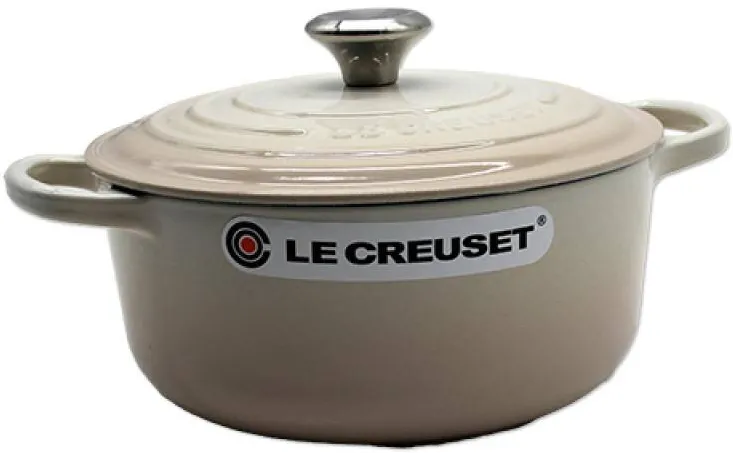 Le Creuset Oala Signature Roaster 21177207164430, round 20 cm, meringue