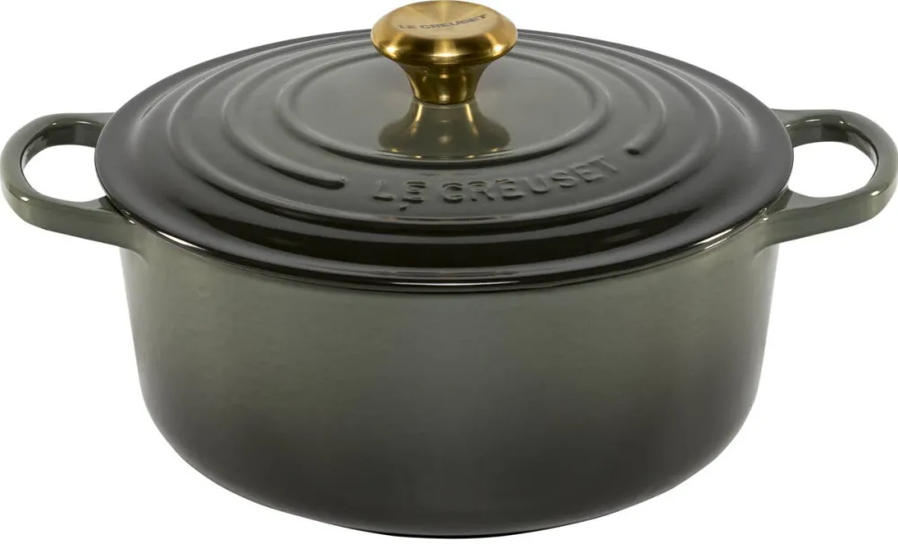 Le Creuset Oala Signature, rotunda, 26 cm, cimbru