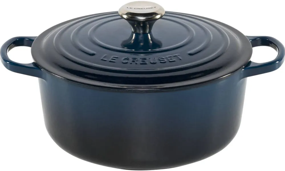 Le Creuset Oala Signature, rotunda, 26 cm, nuit
