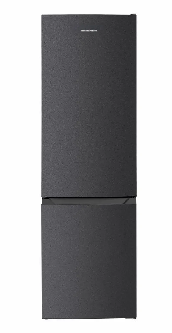 HEINNER Combina frigorifica HC-HM262DGE++, 262L, clasa E, control electronic cu termostat ajustabil, lumina LED, Gri antracit texturat