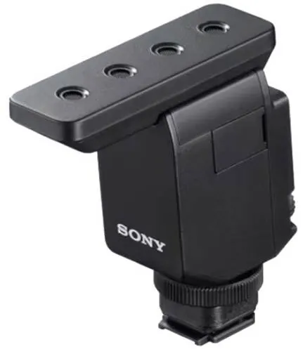 Microfon Sony Microfon Sony ECM-B10, tip Shotgun, Compact, Wireless, Omnidirectional, Patina MI Shoe, Negru
