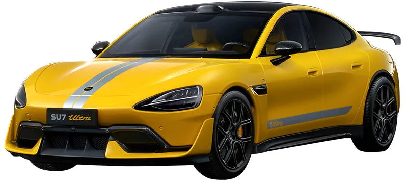 Masina Xiaomi SU7 Ultra 1/18 Die-cast Model Car Lightning Yellow
