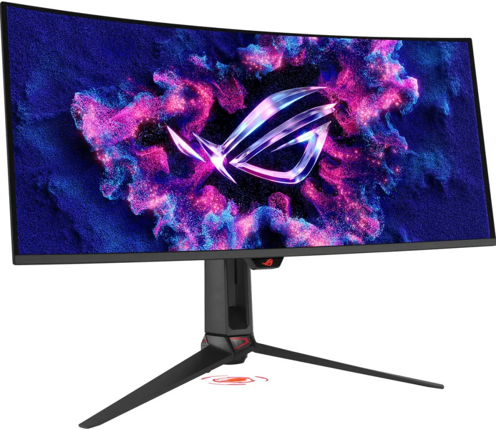 Monitor Asus Asus ROG Swift OLED PG34WCDN (86.8 cm (34 inches), black, WQHD, curved, HDMI, DP, USB-C, USB hub, 360Hz panel)